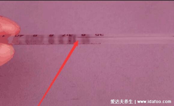 水銀溫度計(jì)看法圖片，手把手教你溫度計(jì)怎么看水銀線(圖解)