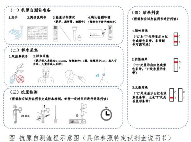 新冠試劑盒出二條杠一深一淺，C區(qū)顯示T區(qū)不論深淺為陽性(判讀法) 